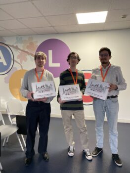 Equipe gagnante Hackathon 2025 aubay